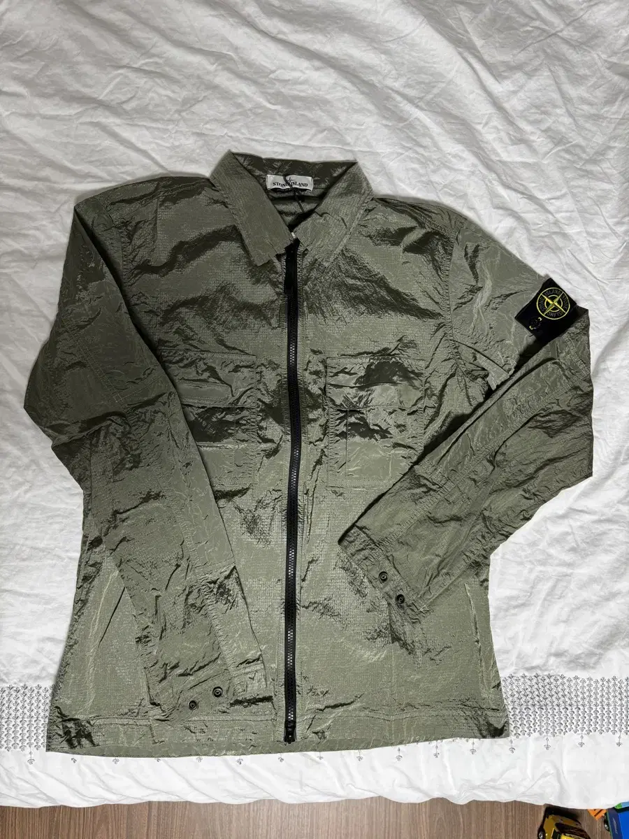 Stone Island Nylon and Metal Overshirt