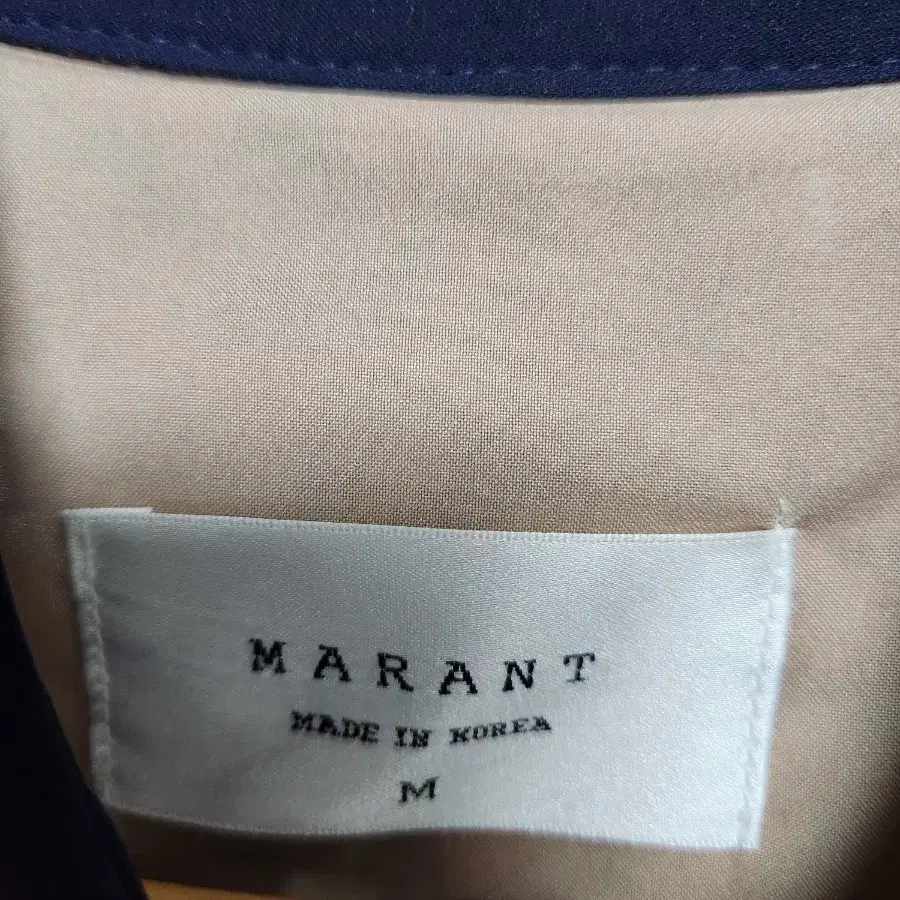 M/55 마랑 MARANT 플라워 레이스 카라 원피스