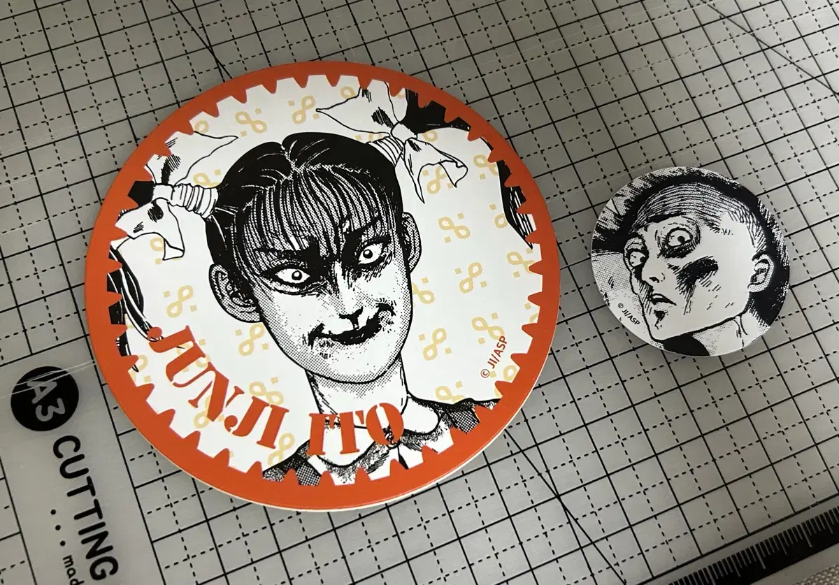 Jun Ito Junji Horror House Exhibition Random Coaster