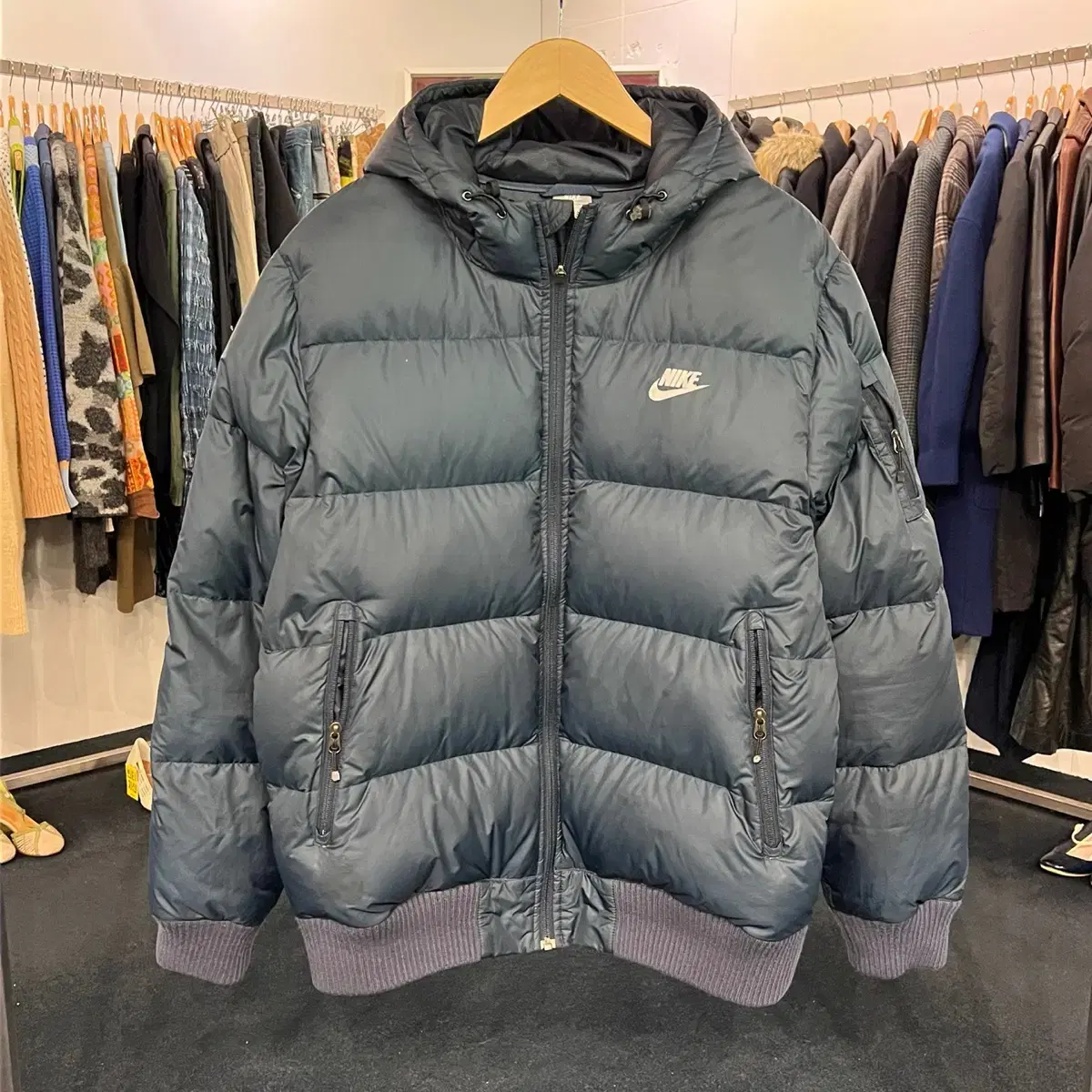 [Tactical] [2XL] Nike NSW Duck Down Padded Navy