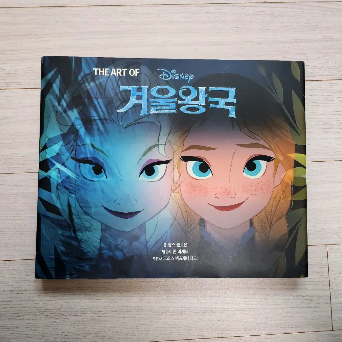 겨울왕국 프로즌 아트북 the art of frozen