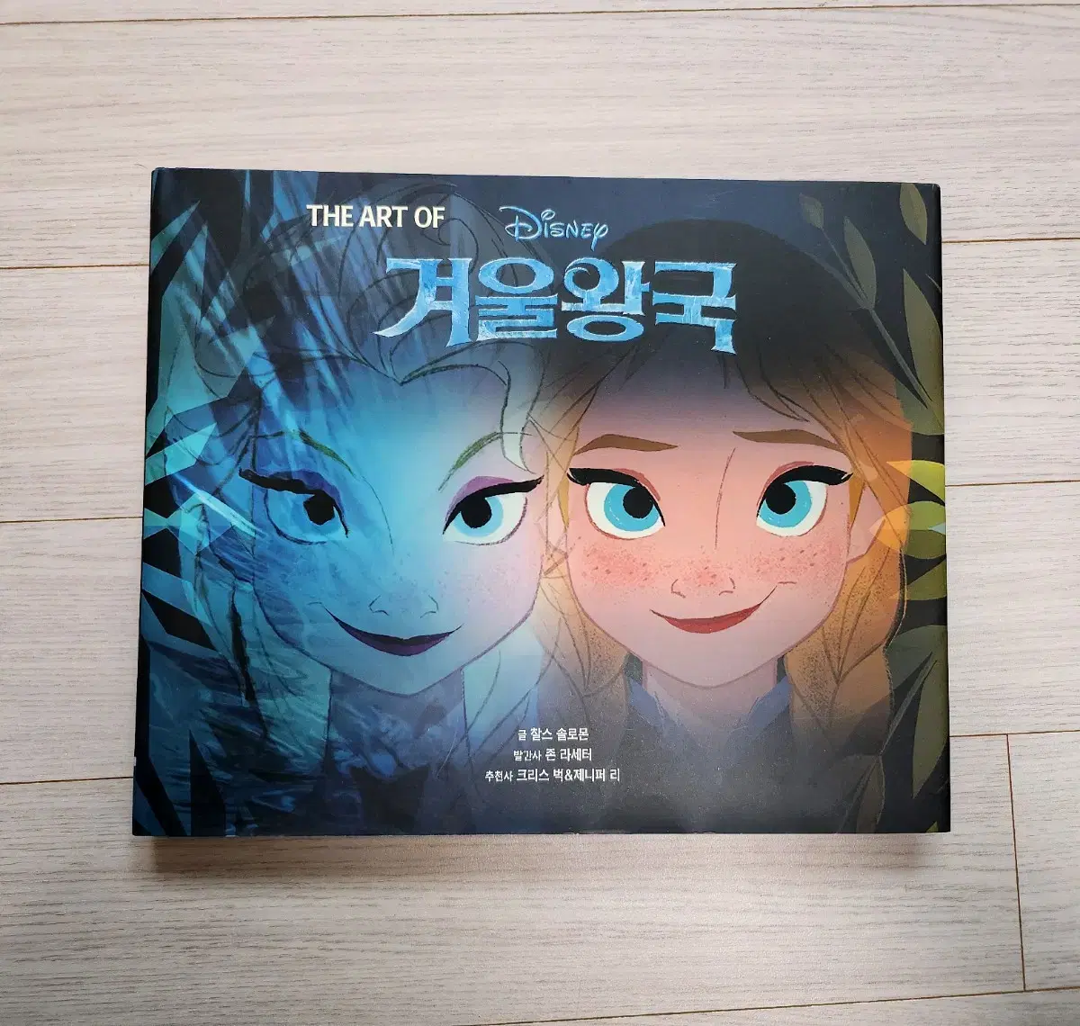 겨울왕국 프로즌 아트북 the art of frozen