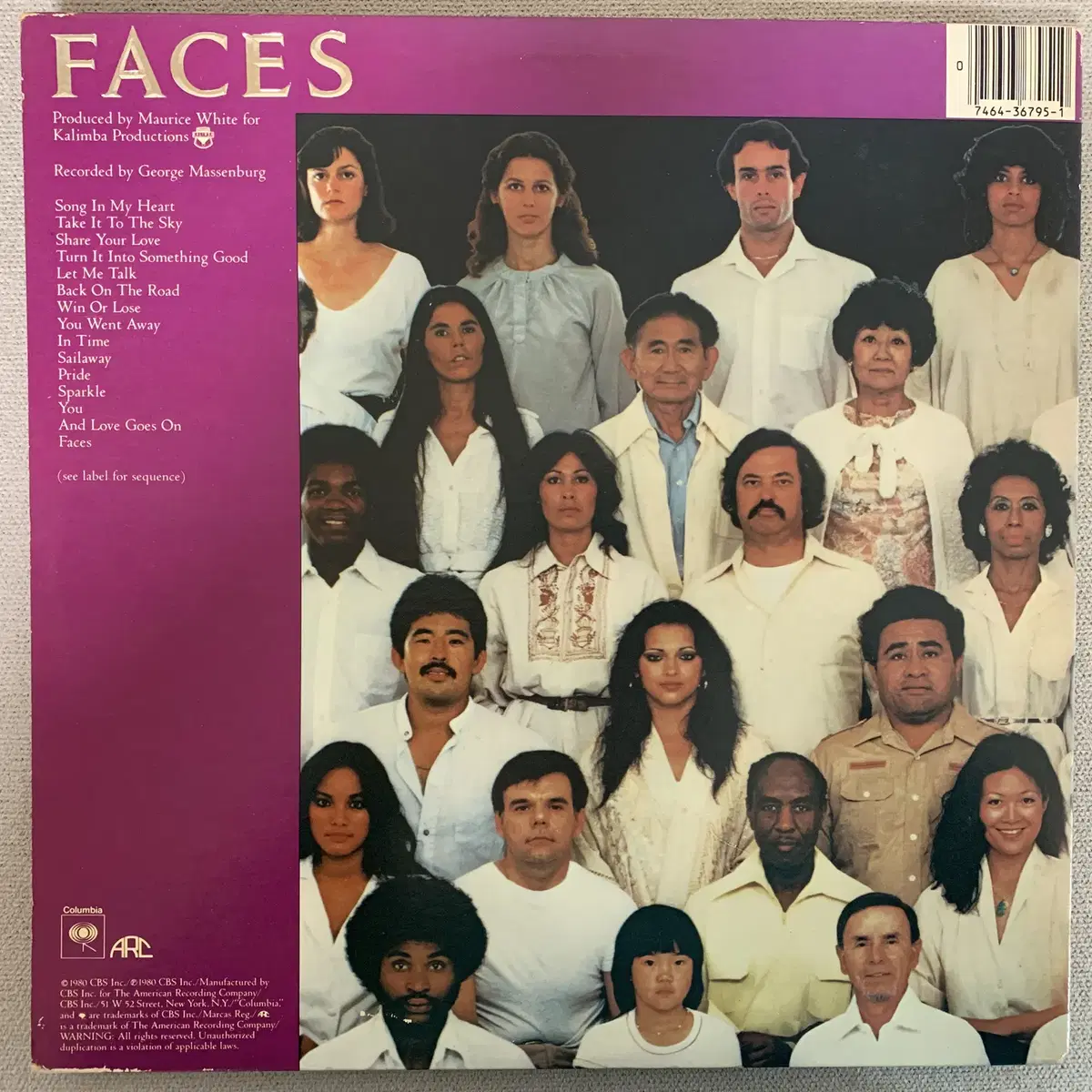 [FUNK] Earth, Wind & Fire - Faces 2LP