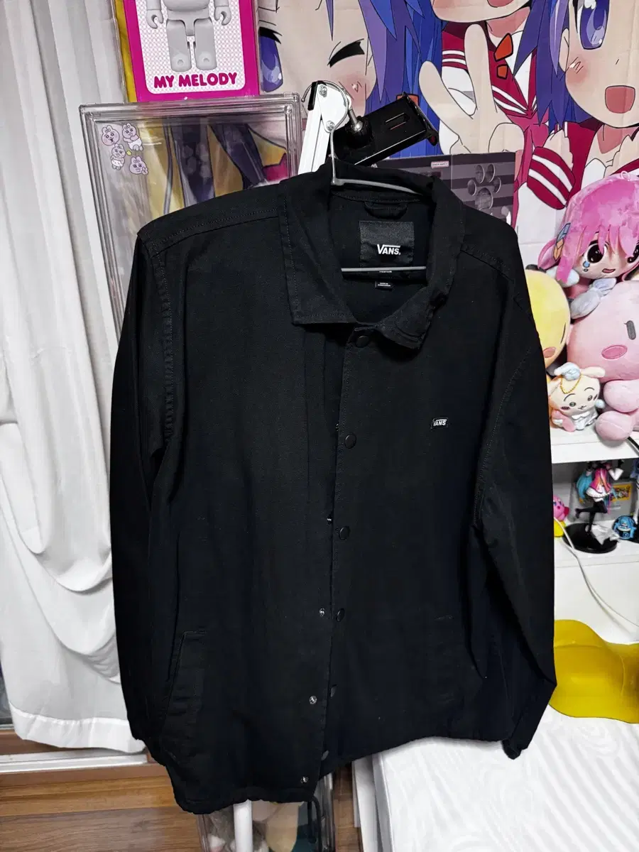 M) Vahn's Skate Coach Jacket Black