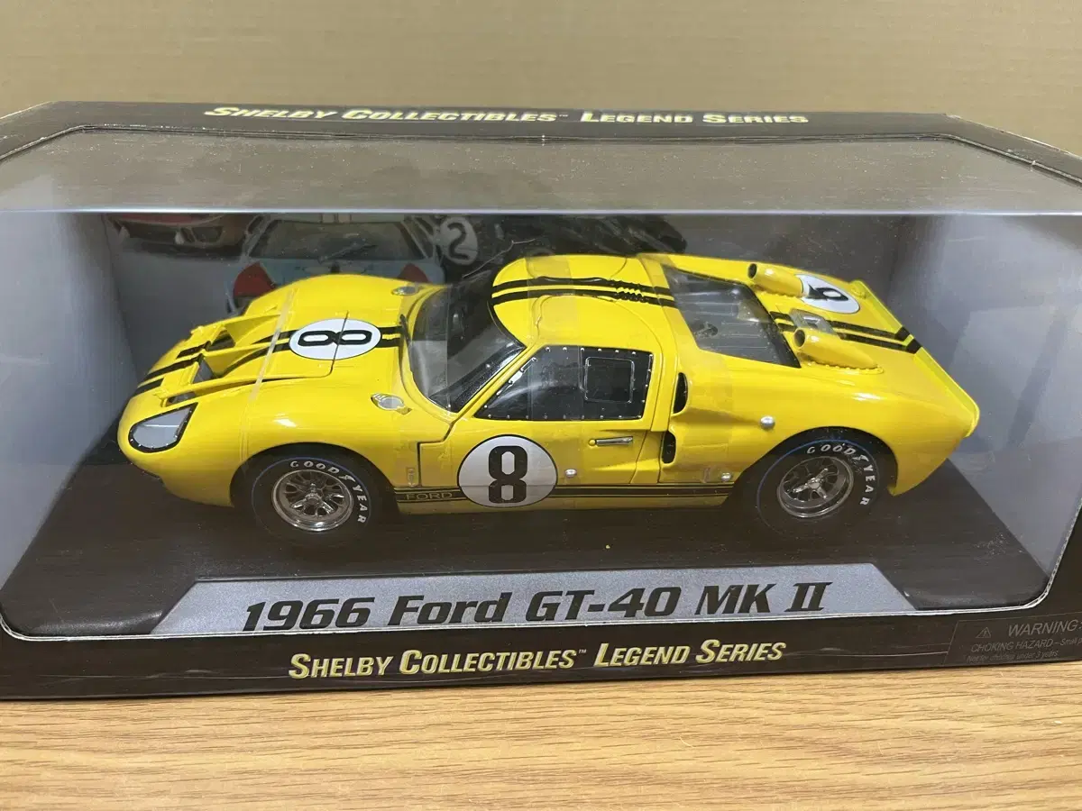 1/18 Shelby Collectible Ford GT40 Yel for sale