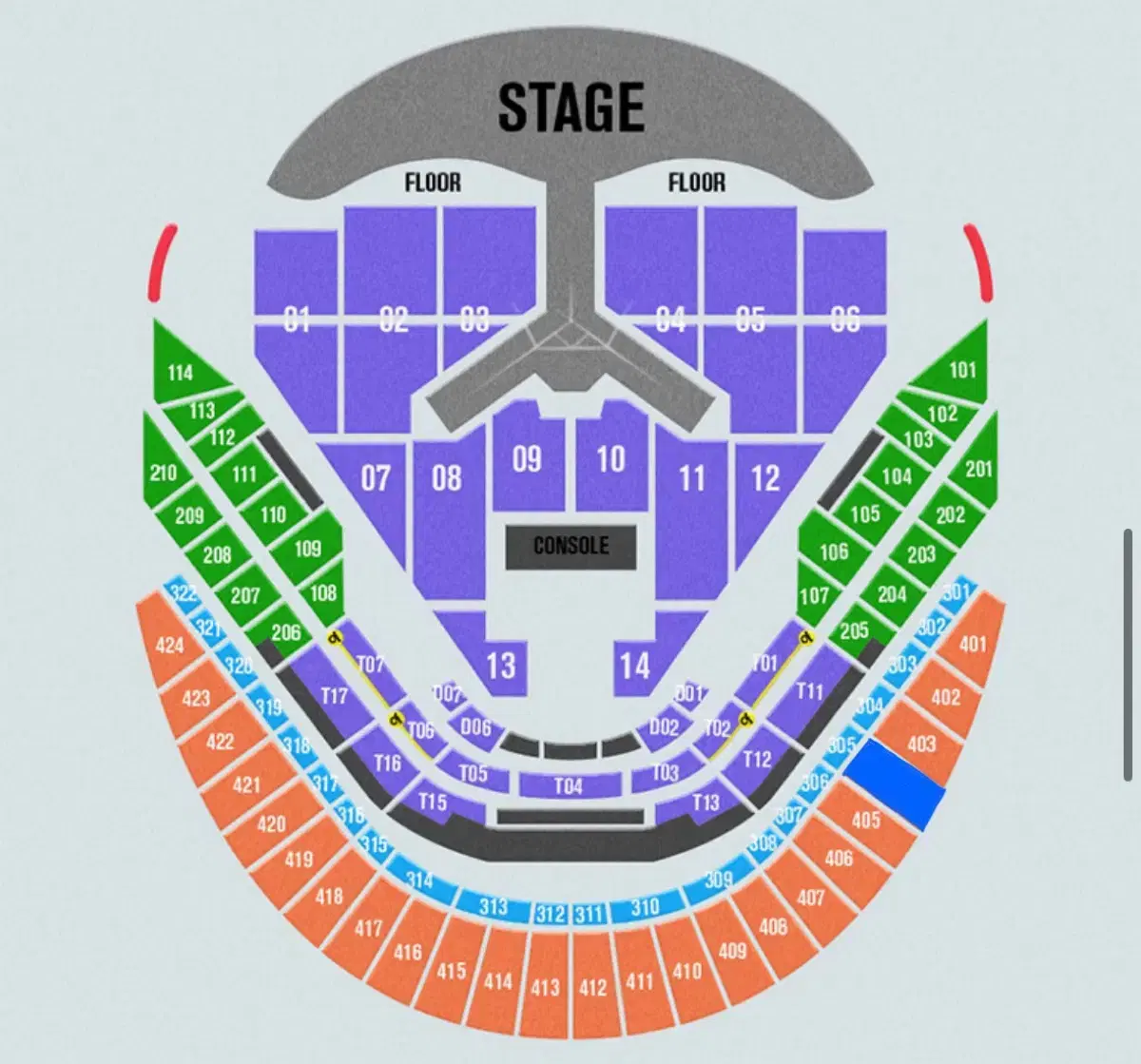 12/27 임영웅 콘서트 2연석