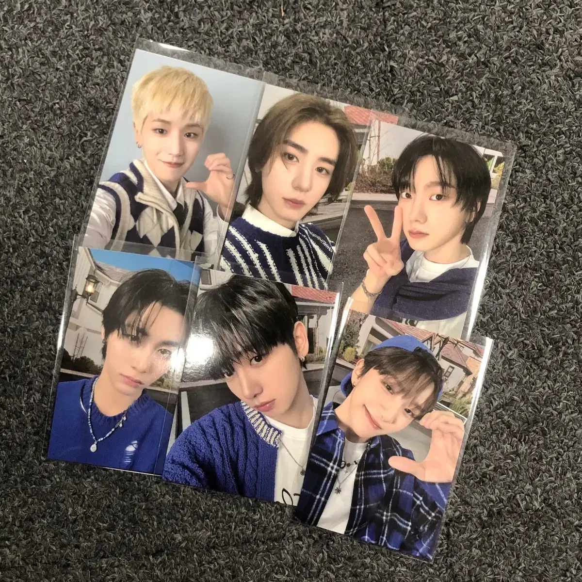 Boynextdoor photocard sell Set of 6 fanmeeting T-shirt photocard