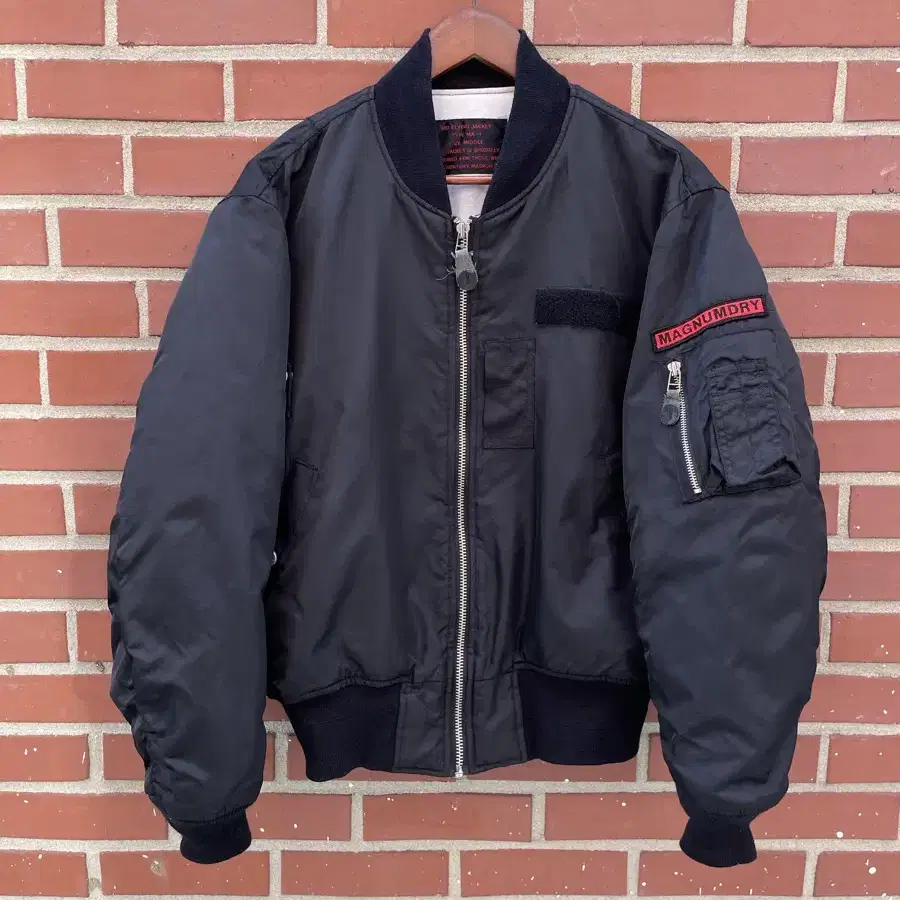 90s Japeness Ma-1 Bomber Nylon Jacket