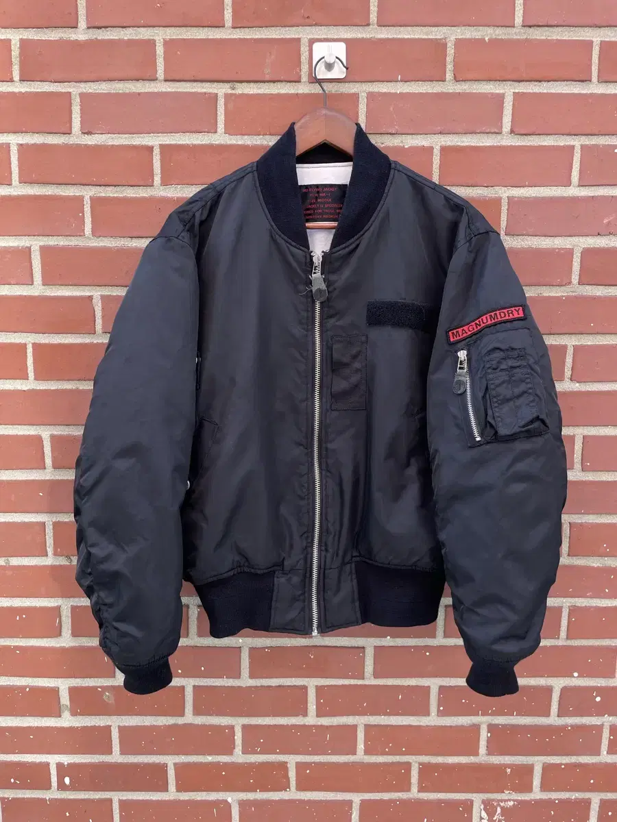 90s Japeness Ma-1 Bomber Nylon Jacket