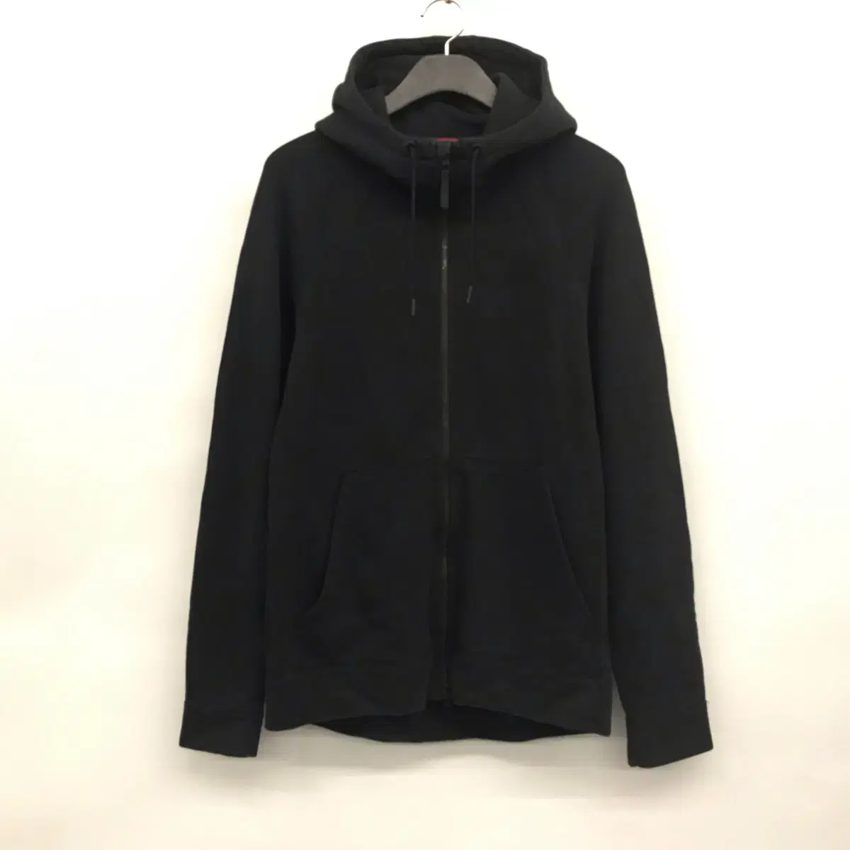 Jordan Black Hooded Zip-Up (size 95)