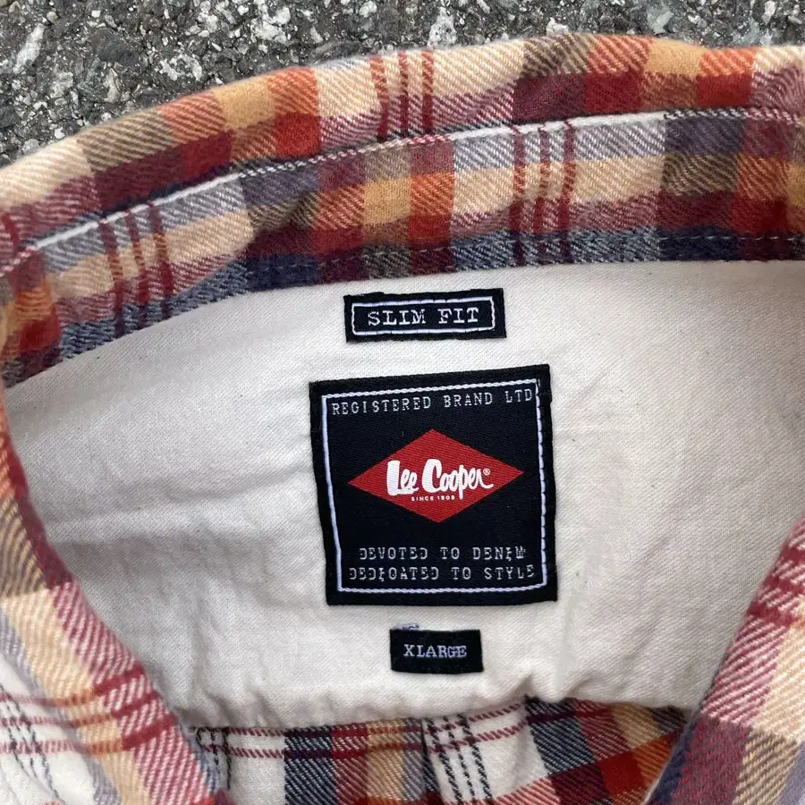 Lee coopen Check Shirt