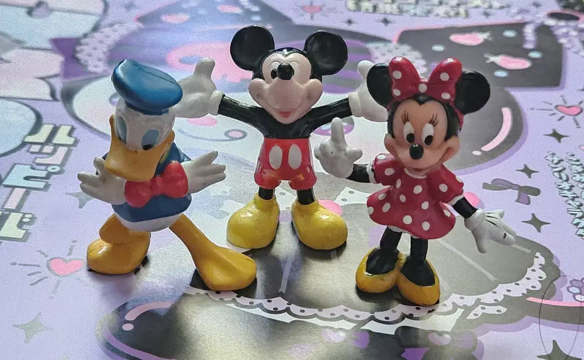 Classic Mickey Minnie Donald Duck Figure