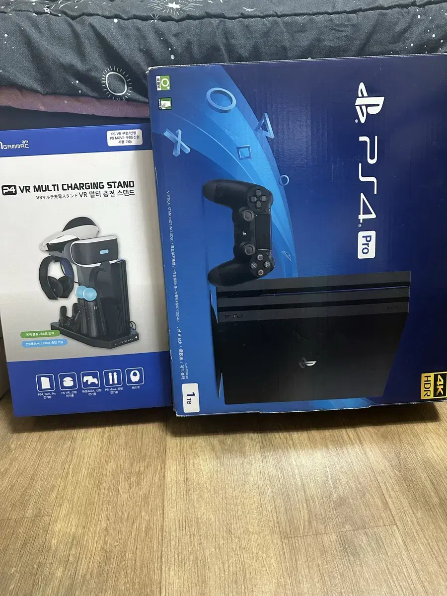 ps4프로 VR 충전 거치대 풀세트 타이틀 6장