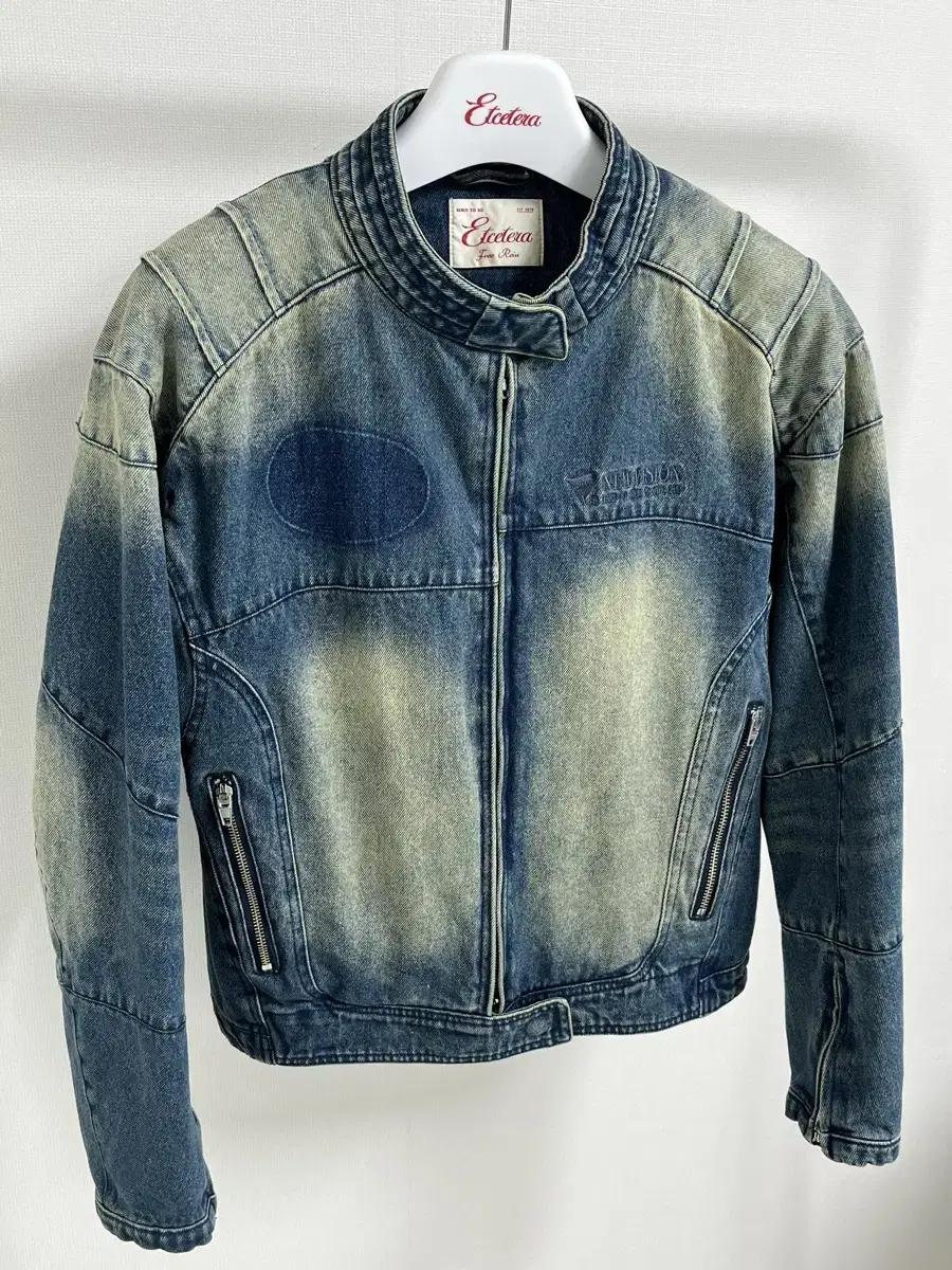 ETCE Denim Racer Jacket XS