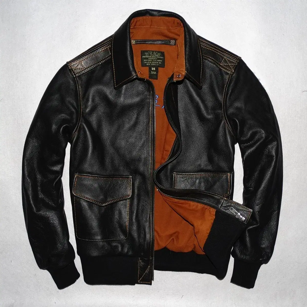 Men's Genuine Leather Jackets Jumpers Coats Clothing