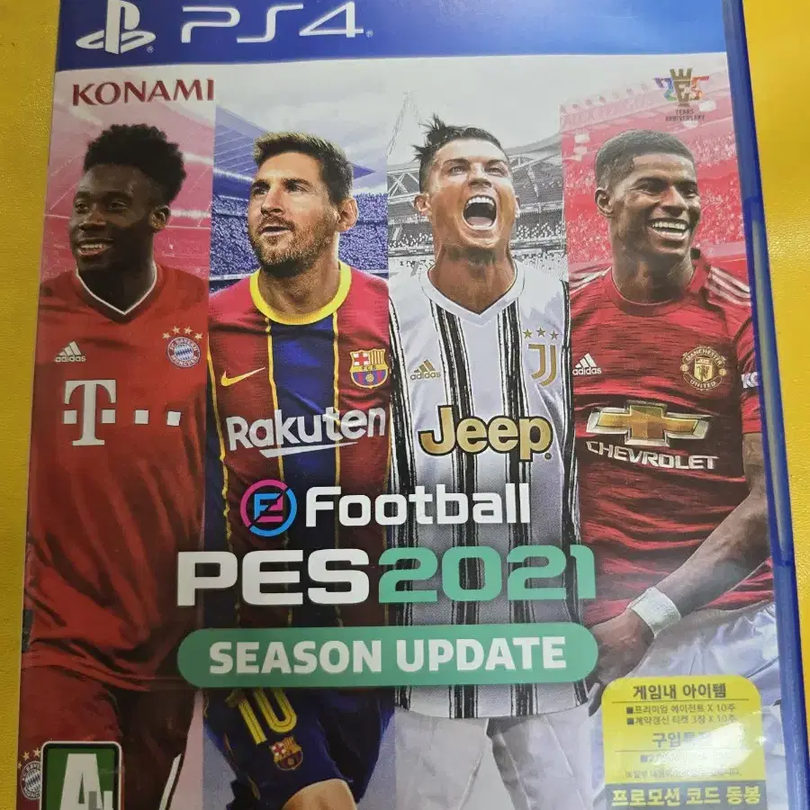 ps4 pes2021 팝니다 위닝