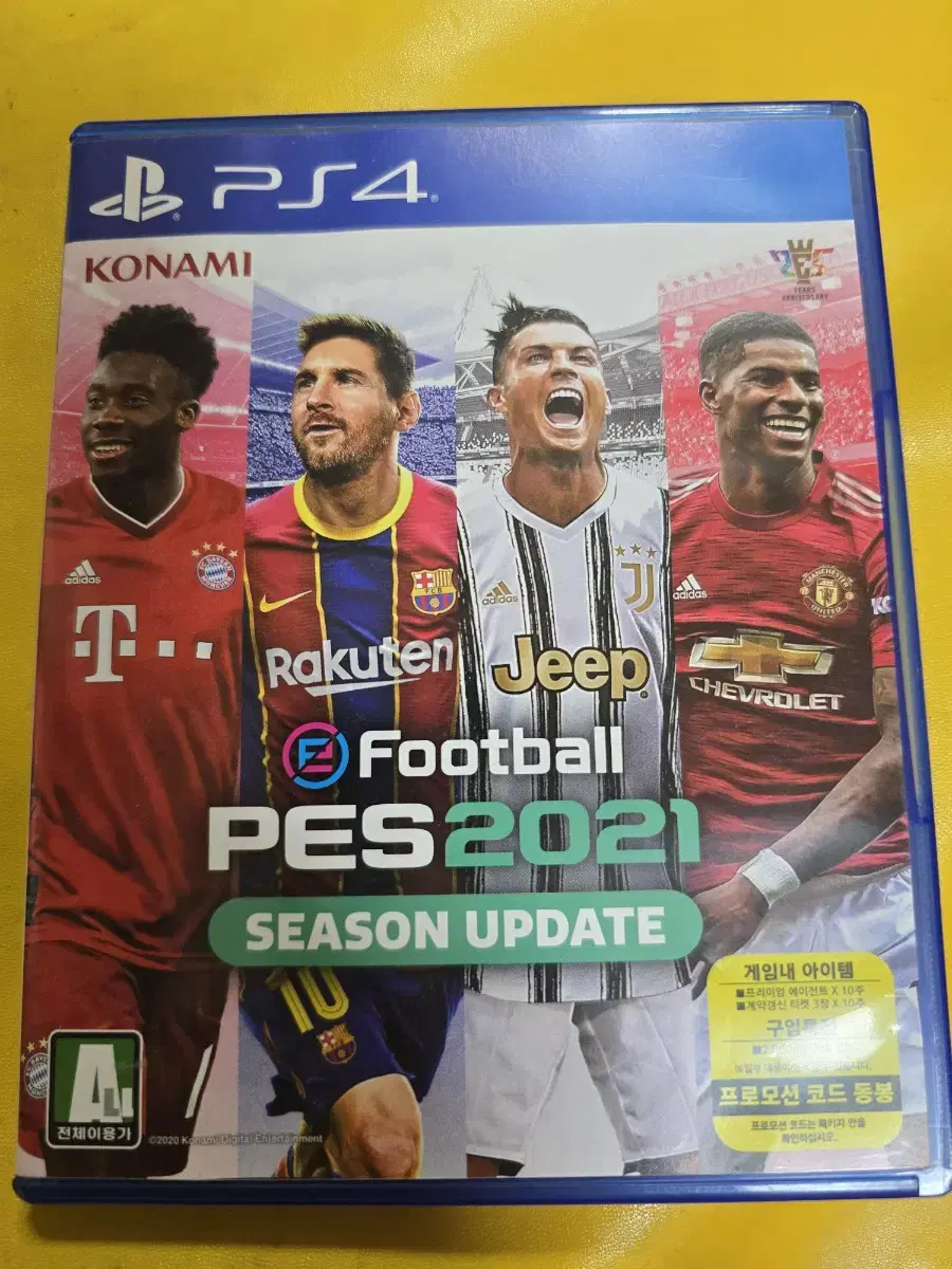 ps4 pes2021 팝니다 위닝