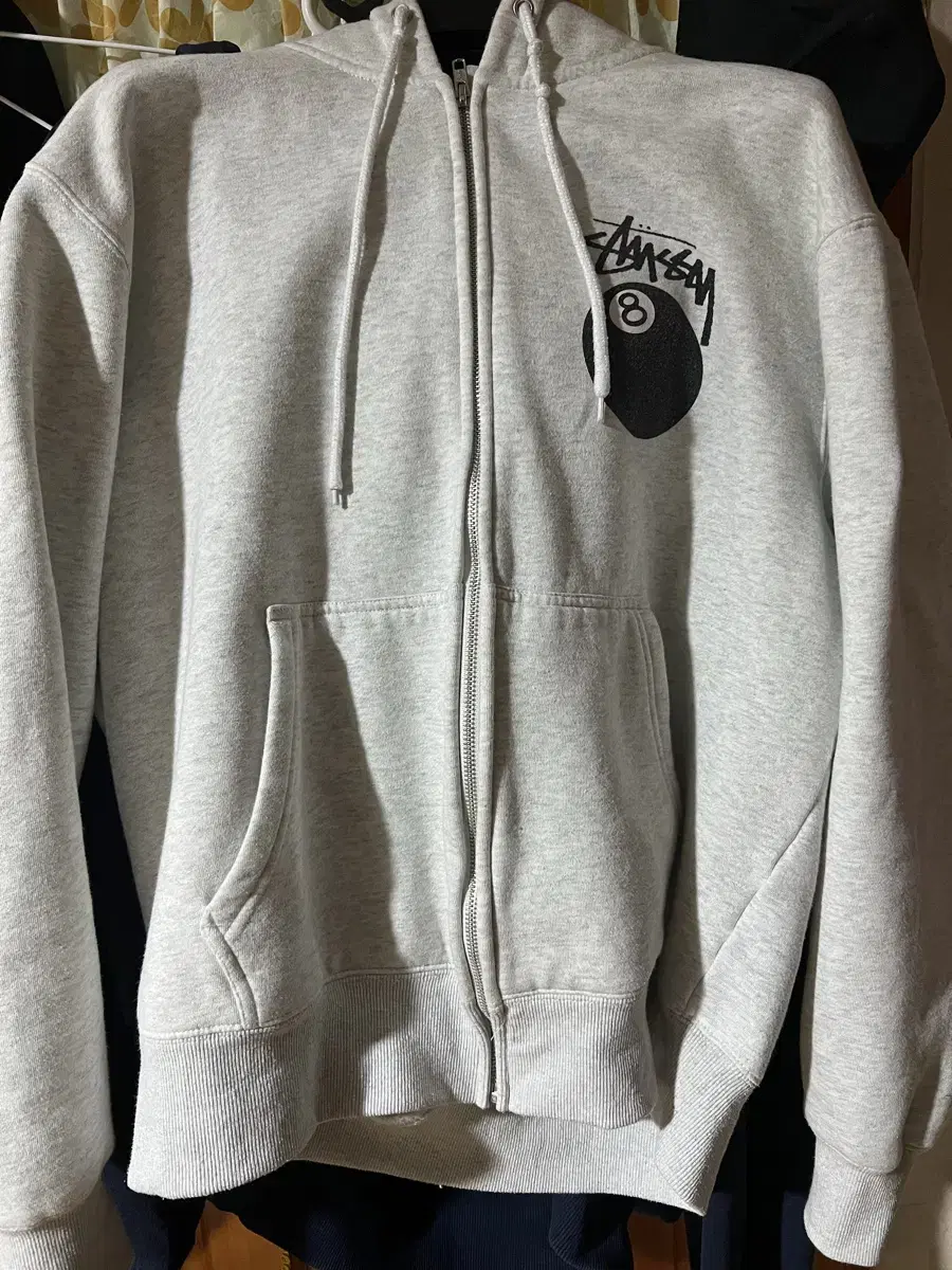 Stussy 8-Ball Hooded Zip-Up