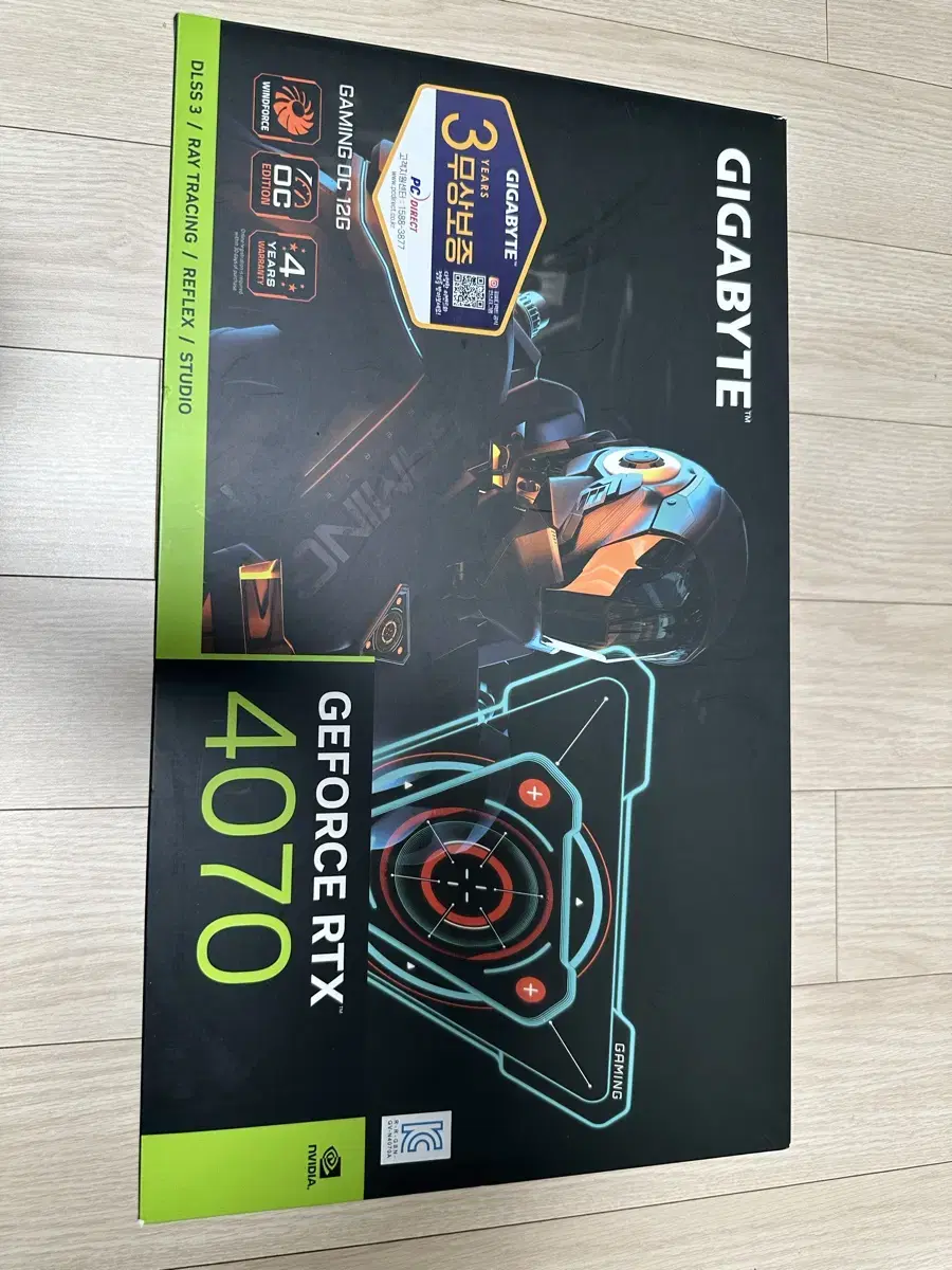 기가바이트 rtx4070 gaming oc D6x 12GB 피씨디렉트