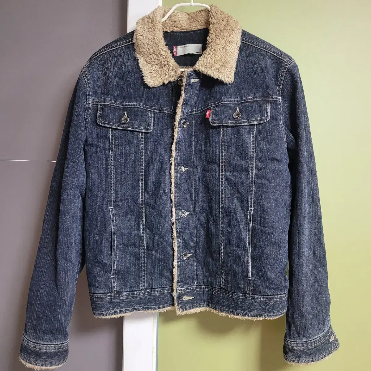 Levi's 95 Fleece Denim Trucker Jacket