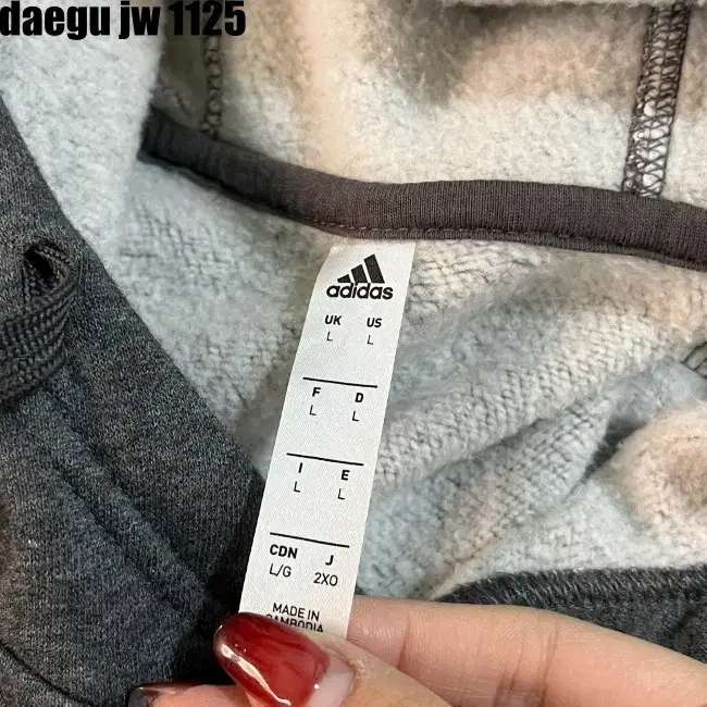 L ADIDAS HOODIE 아디다스 후드티