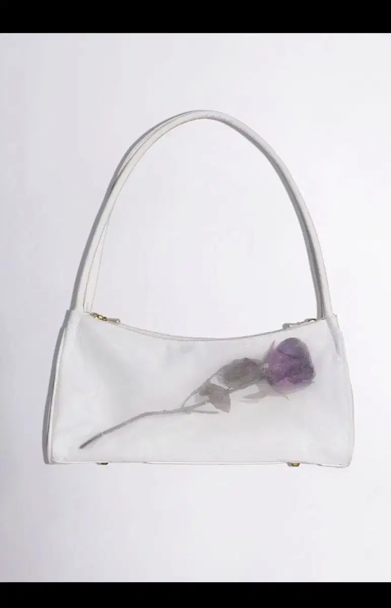 스컬프터 매쉬 숄더백 화이트 Mesh Keepsake Bag White