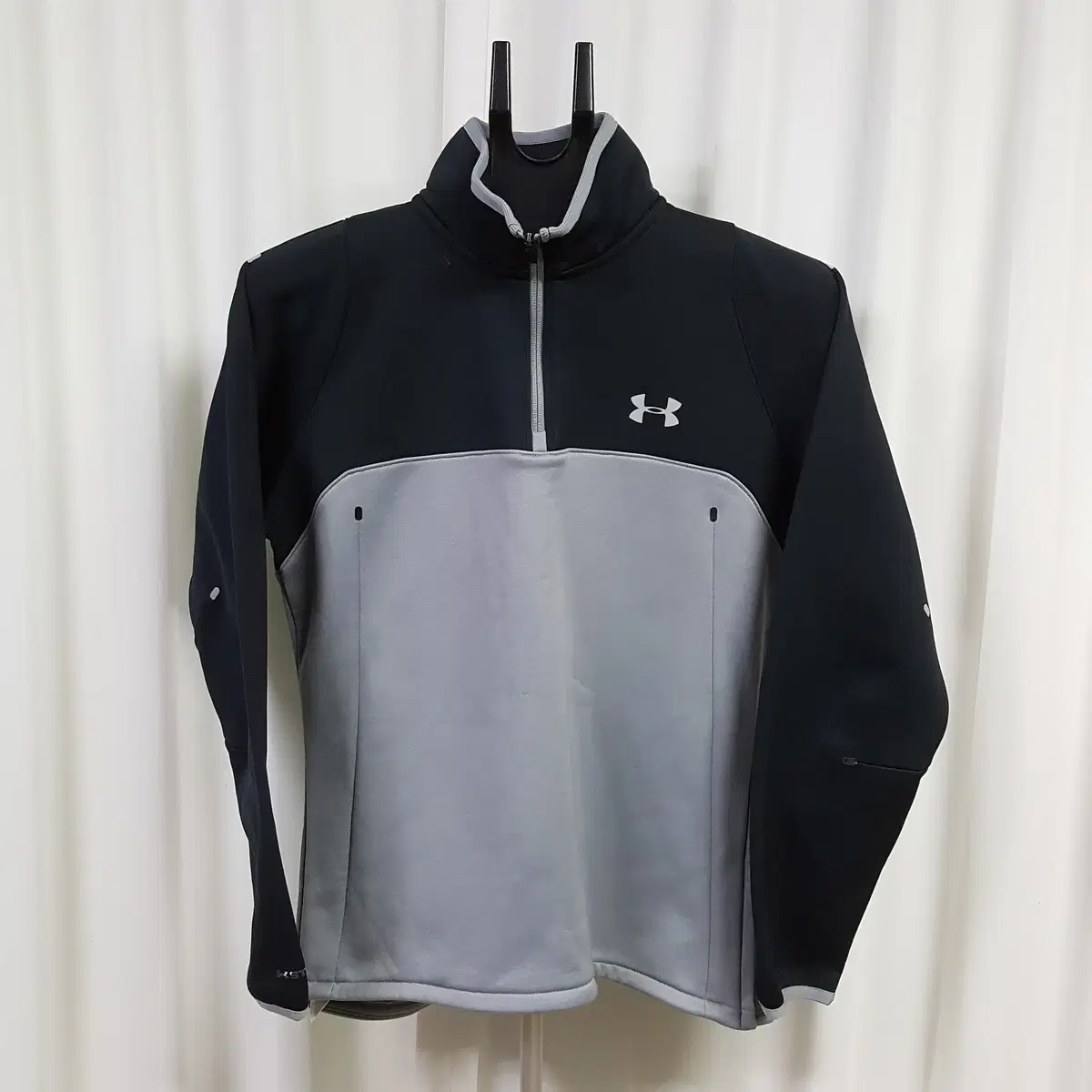 Under Armour Lined Vahn Zip Up Tee Men's 95 Oilcloth