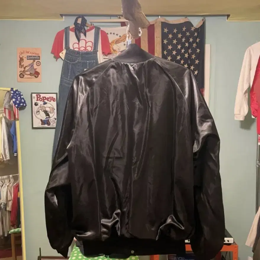 1990's Vintage Nylon Bombe Jacket