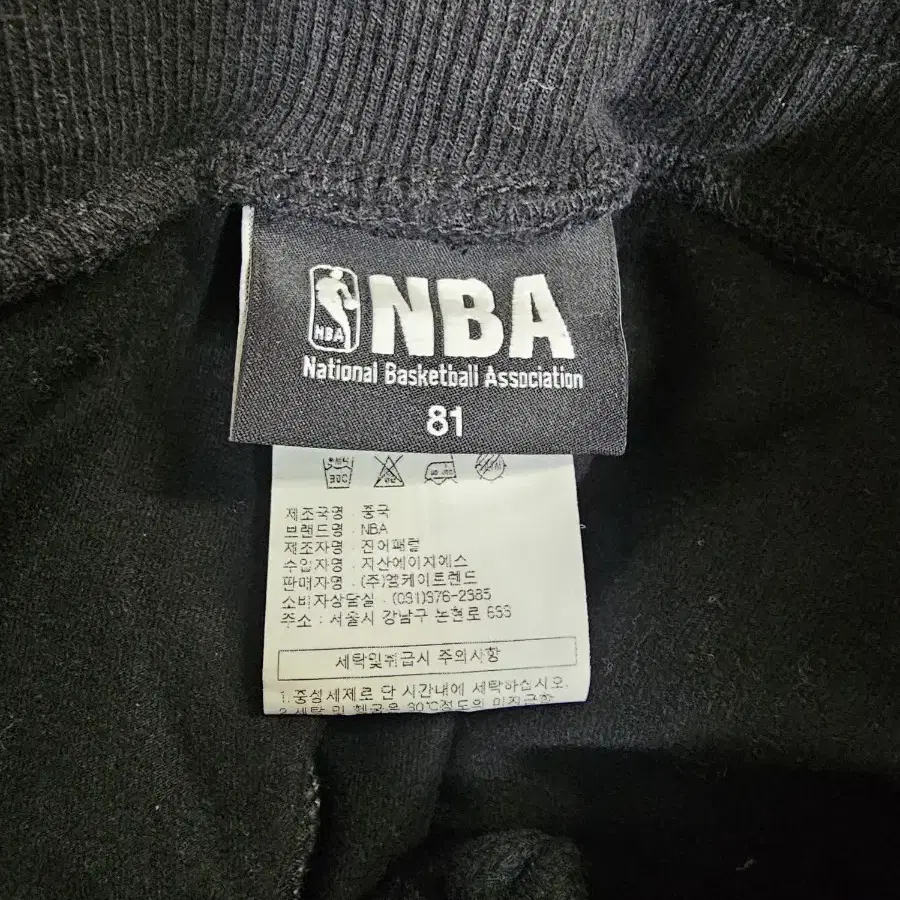 NBA 면 레깅스 반바지 남 32