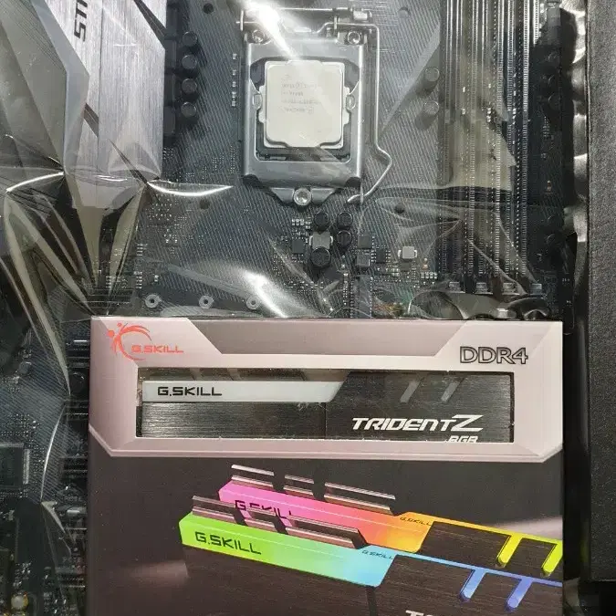 i7-7700k+asus strix z270e+램8gx2