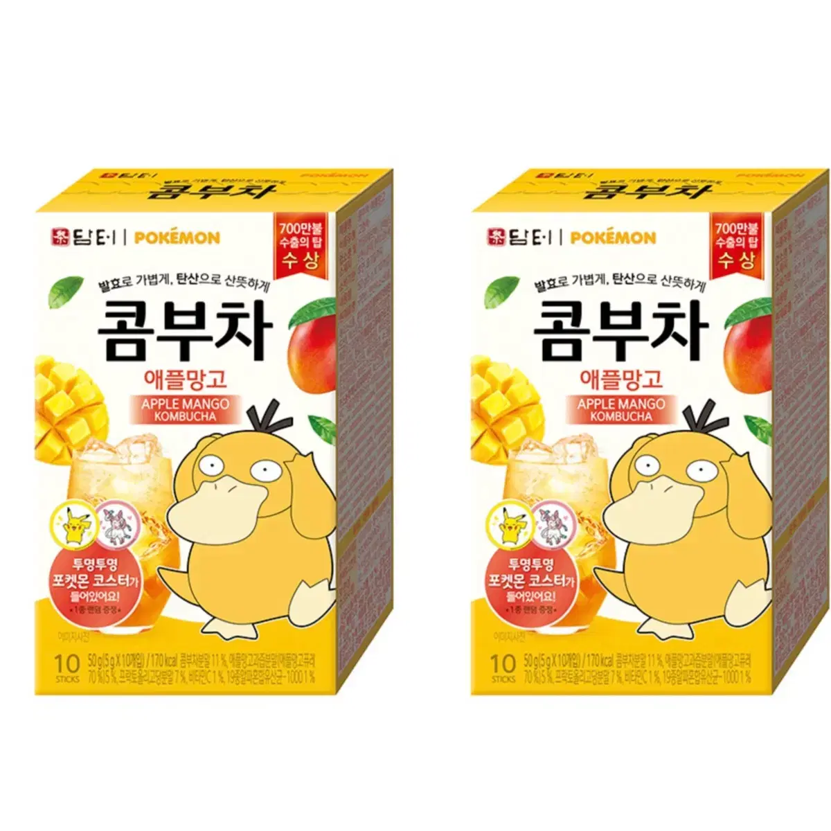 담티 콤부차 애플망고 2개 7500원