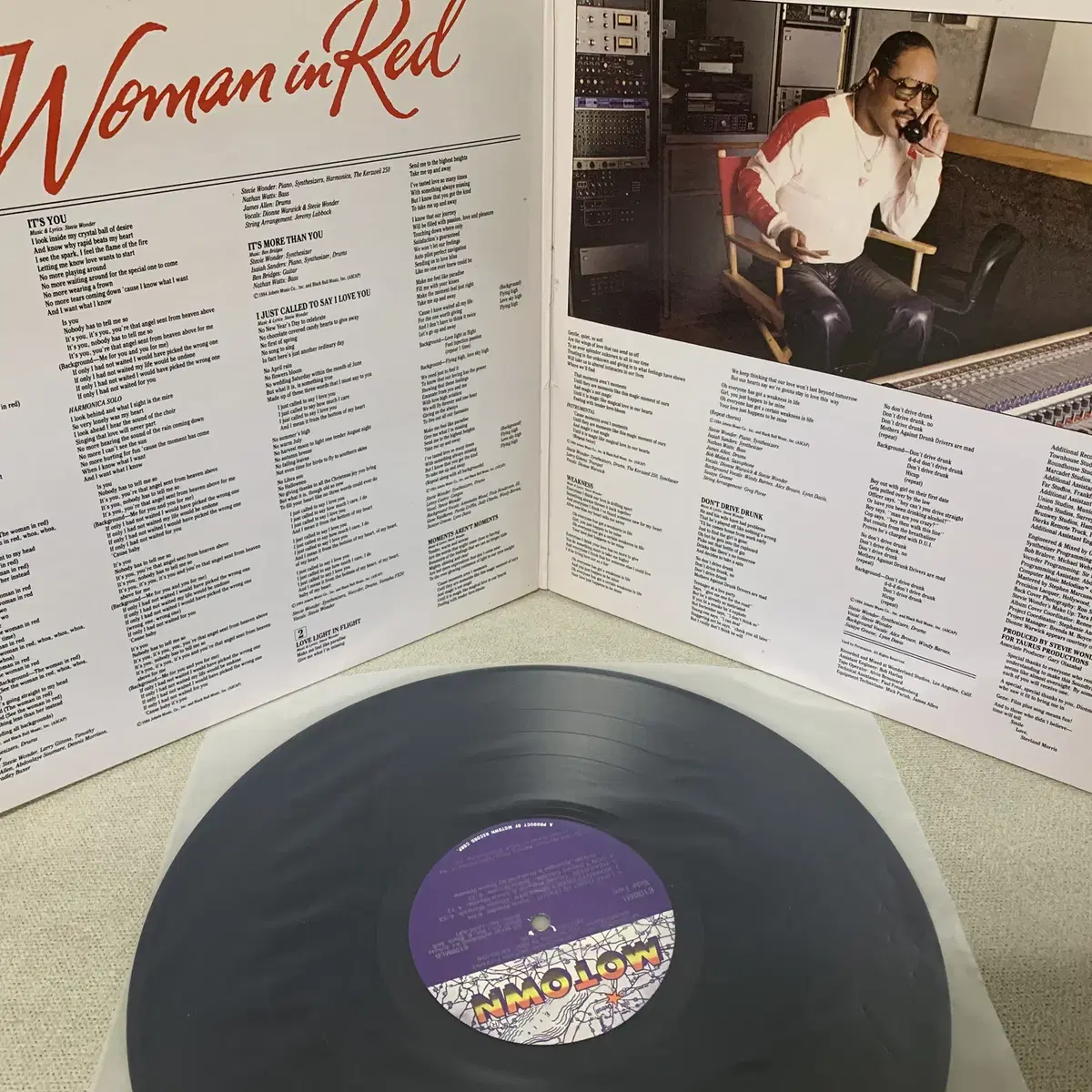 [OST] Stevie Wonder - The Woman ... LP