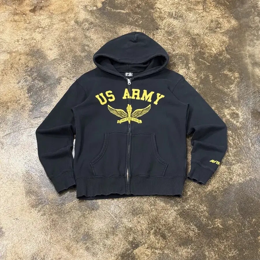 AVIREX "Instructor" Hood Zip-Up