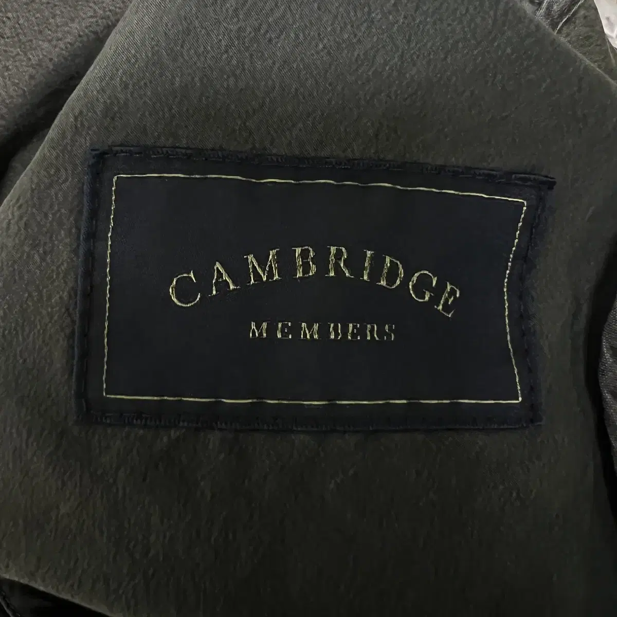 CAMBRIDGE/캠브릿지워싱트렌치코트/남성95/고급/캐주얼/