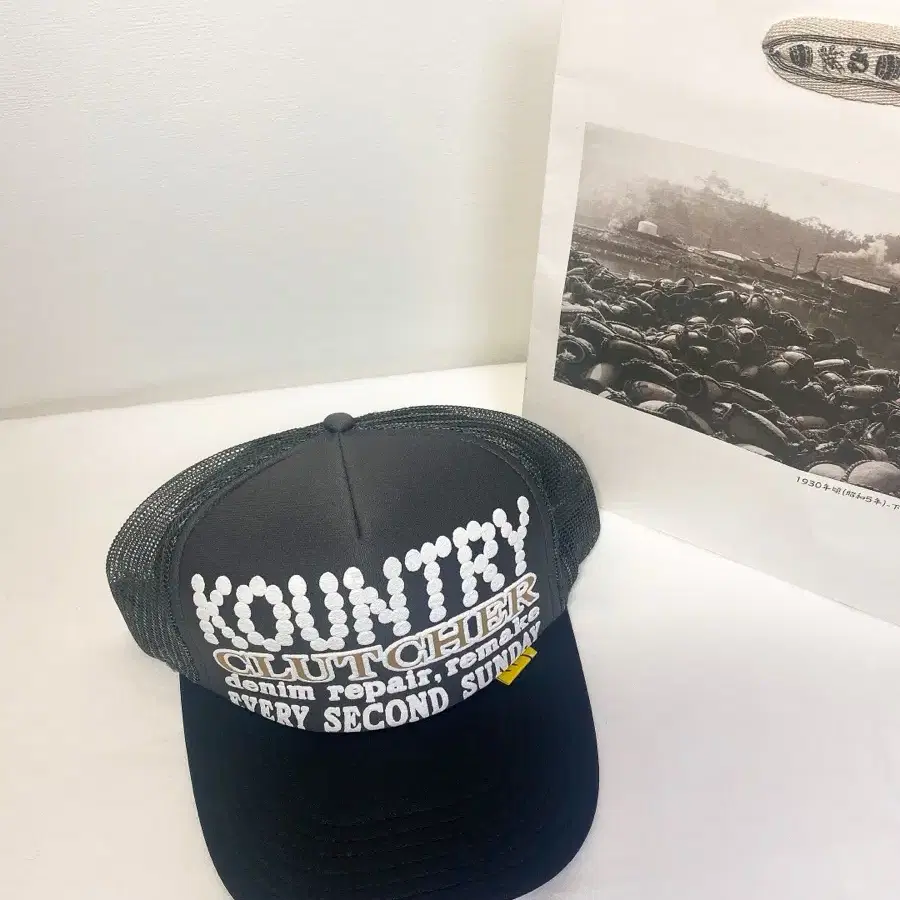 [KAPITAL] KOUNTRY 펄 크래처 캡