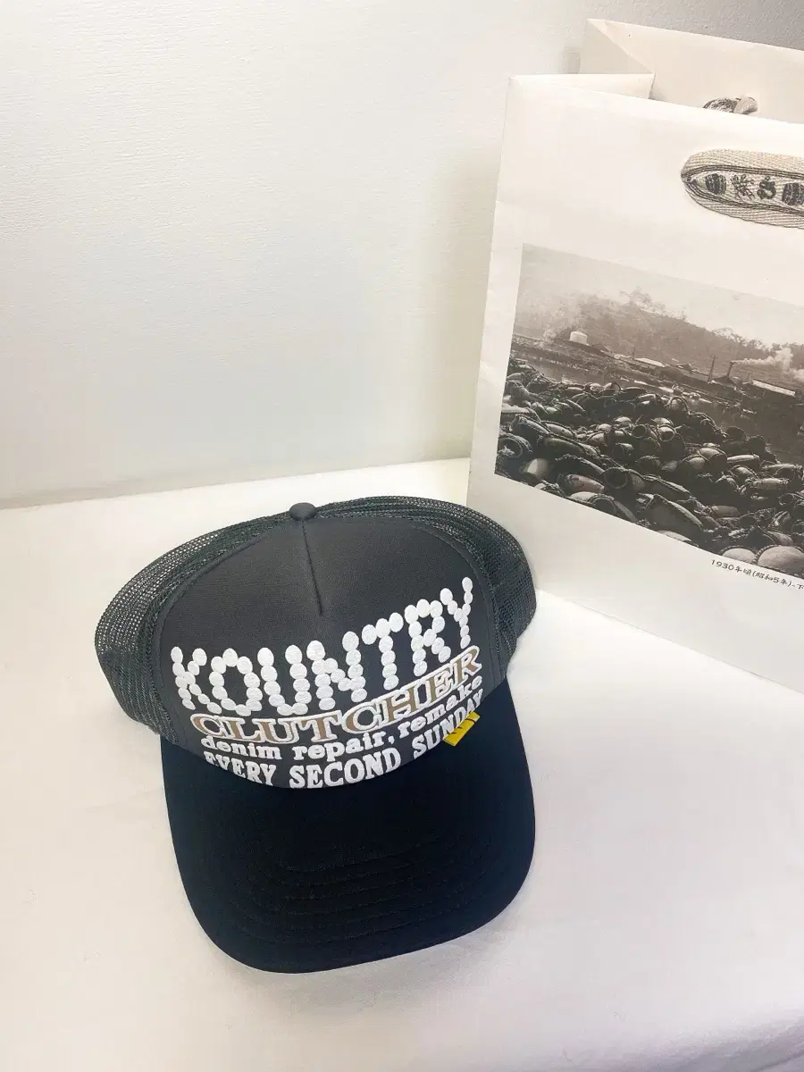 [KAPITAL] KOUNTRY 펄 크래처 캡