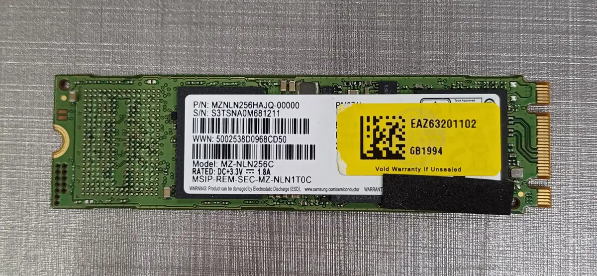 삼성 M.2 SATA 256GB (MZ-NLN256C)