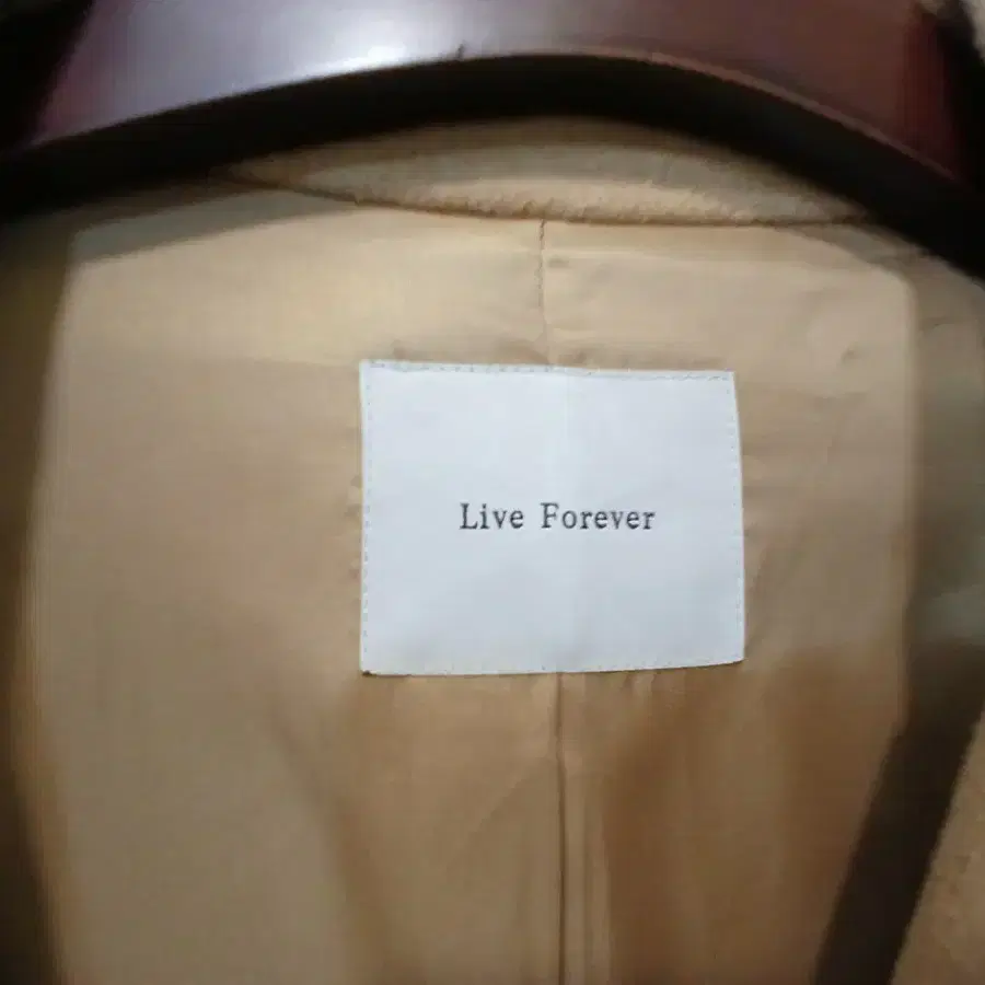 Live Forever 울 롱코트