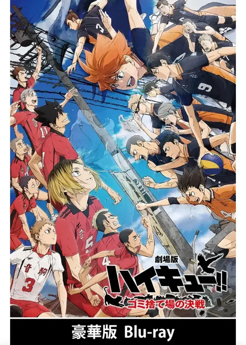 The Final Battle of the Haikyuu Garbage Patch blu-ray wts Toho Shop Nekoma Kuroo Kenma