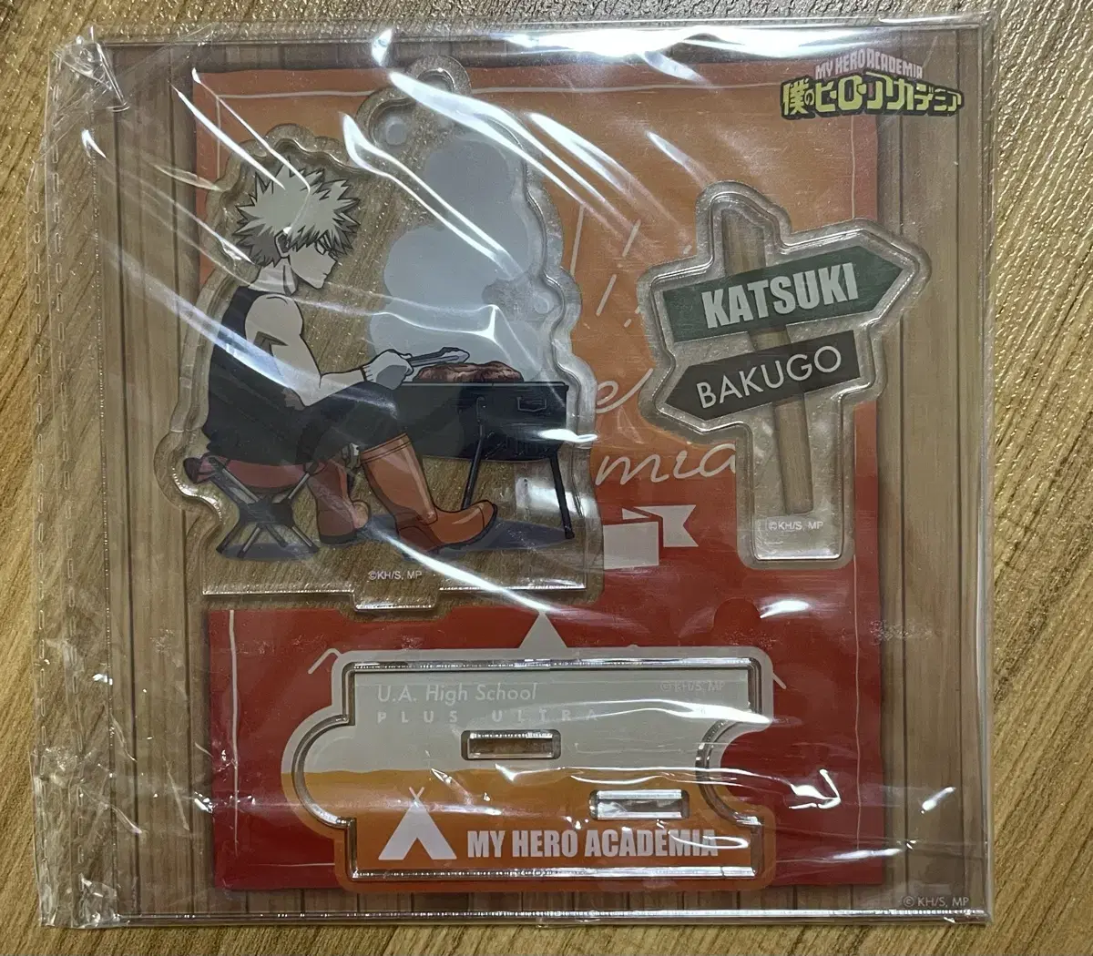 Bakugo Fishing acrylic Unsealed Exhibits wts Hiroaka Nahia My Hero Academia