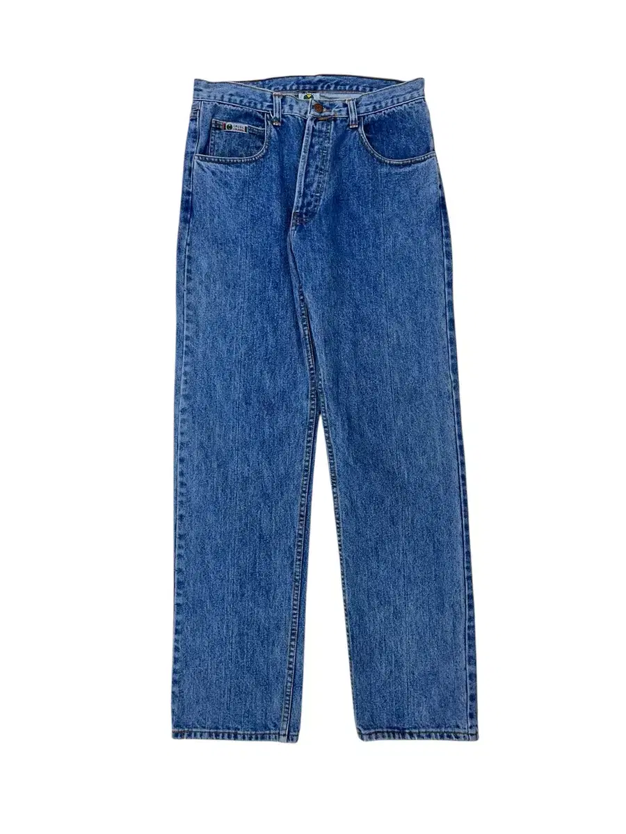 33) 90s cross-colored denim