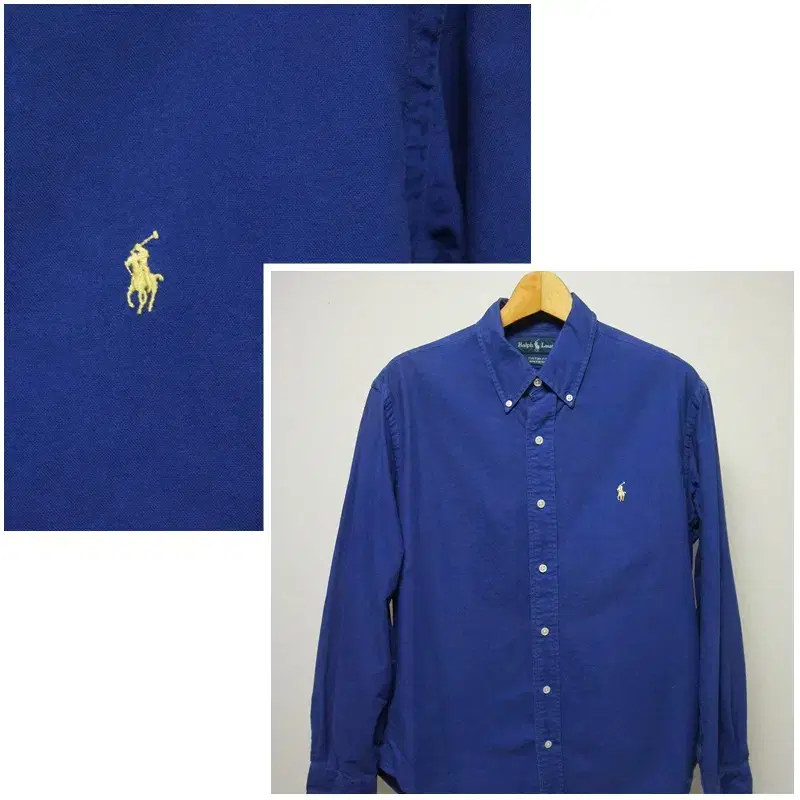 Polo Ralph Lauren Navy Solid Casual Shirt Men100