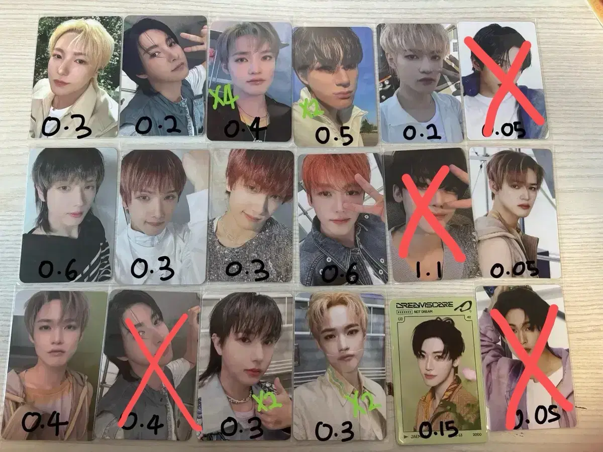 NCT Dream Wen Am Wit U photocard wts mark renjun jeno haechan jaemin chenle Jisung