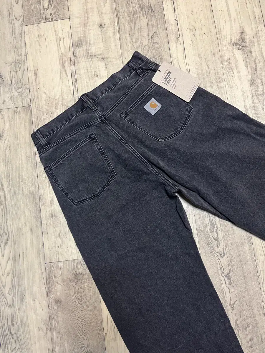 Calhart WIP Robertson Denim Landon Pants Black Stone Washed