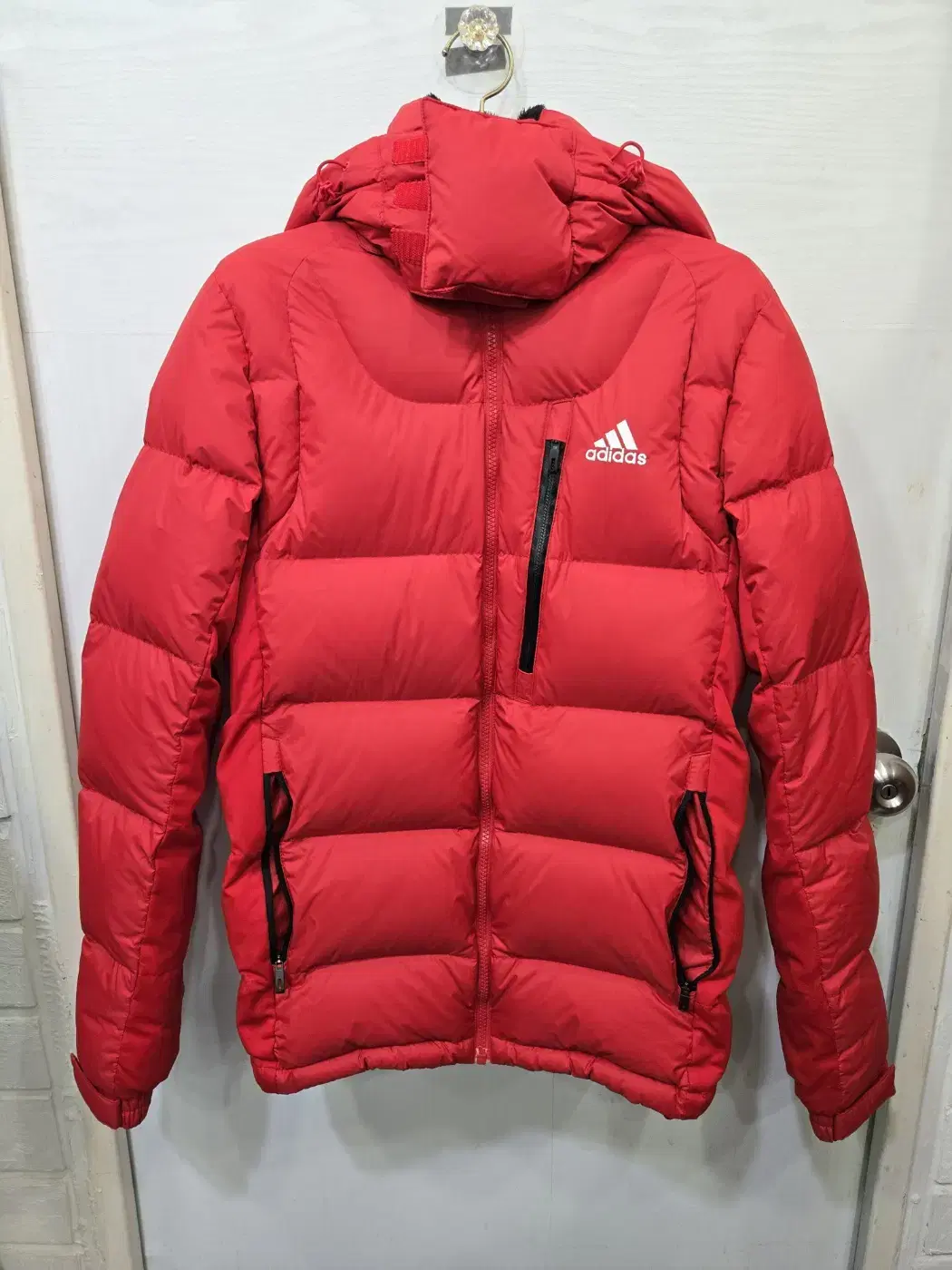 XS,85 )) adidas red adidas duck down padded!!!~ condition goodgoodgood