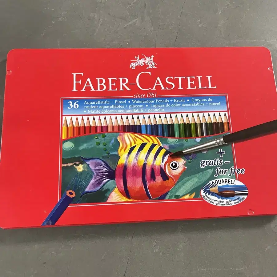 faber castel 파버카스텔 색연필 36색