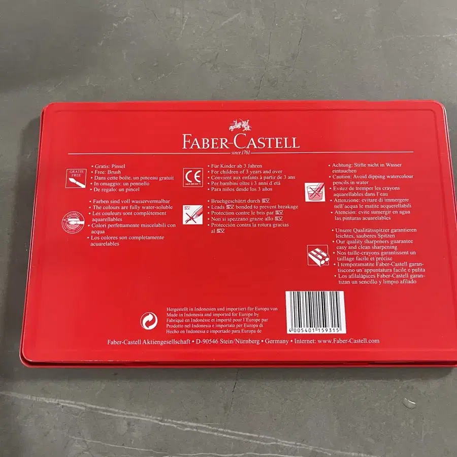 faber castel 파버카스텔 색연필 36색