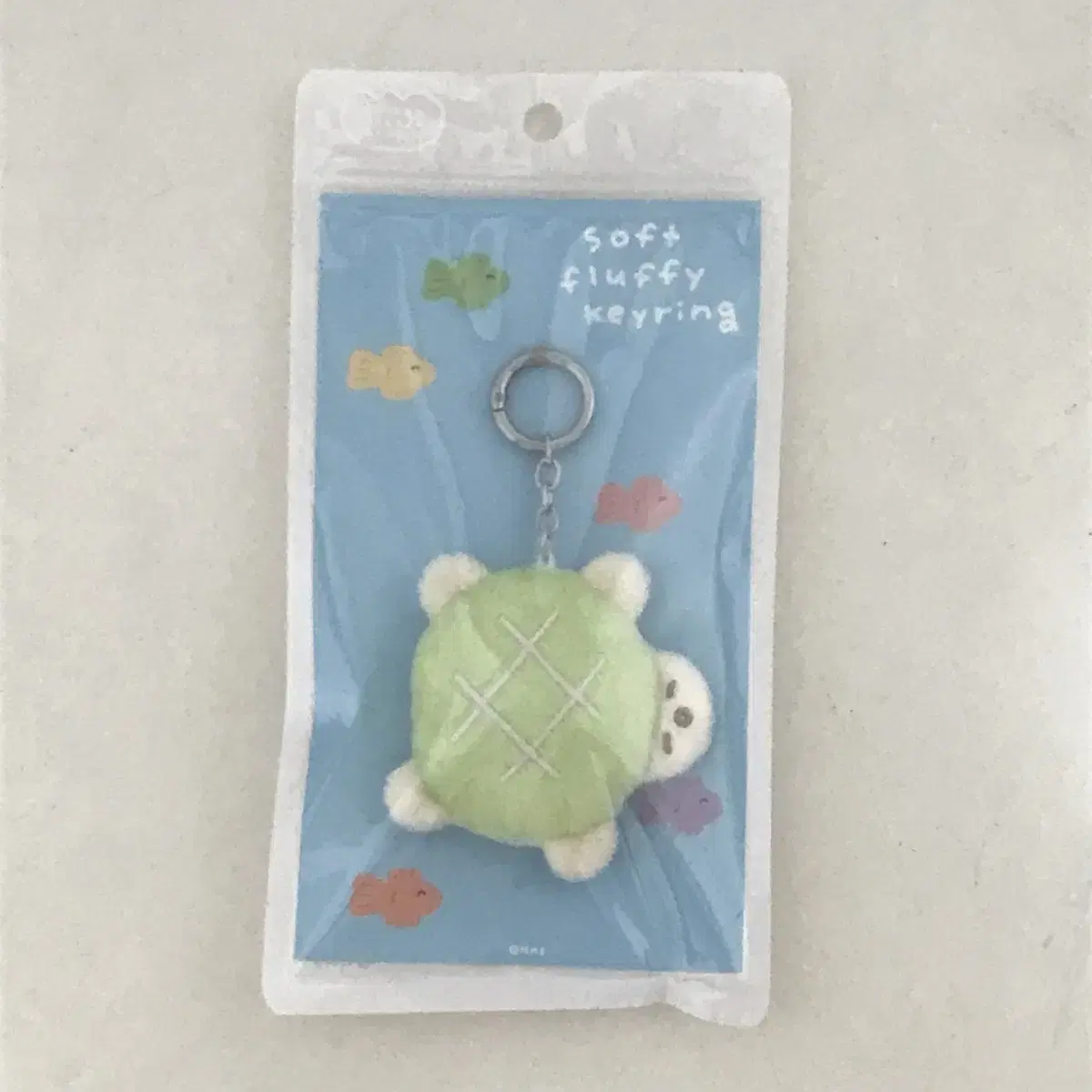 Fukafuka Studios Meron Bread Turtle keyring unsealed