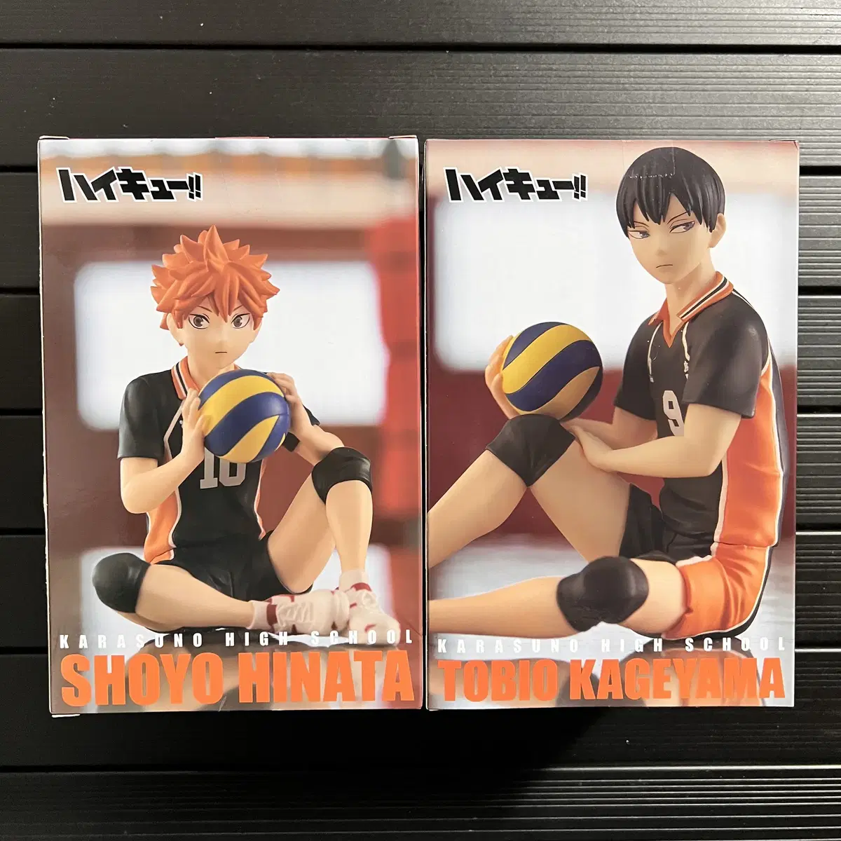 Furyu Noodle Stopper haikyuu Kageyama hinata Set of 2