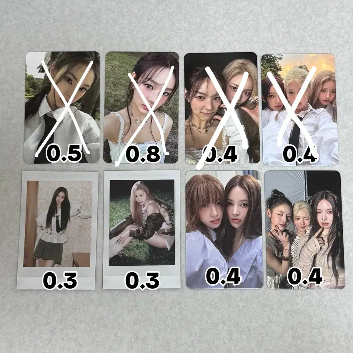 izuna photocard photocard wts sell bangbae min yoo yoo lang love coco jung eun mai